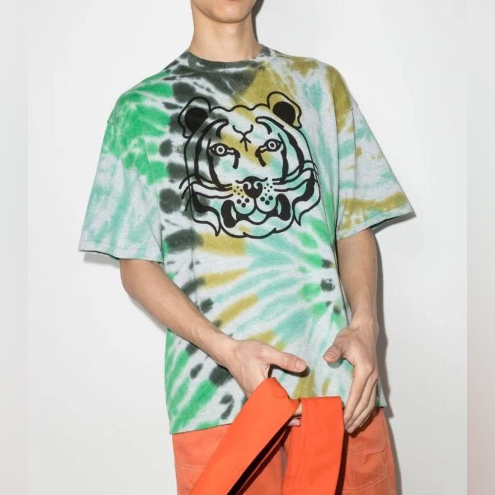 Kenzo Tiger Tie Dye T-Shirt